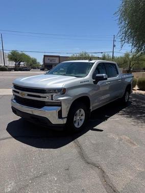 Silver 2021 Chevrolet Silverado 1500 LT