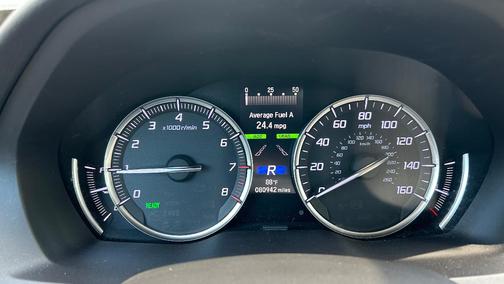 White 2019 Acura MDX Sport Hybrid 3.0L w/Advance Package