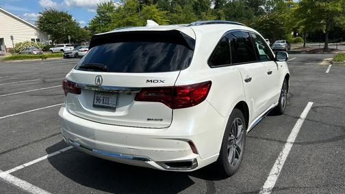 White 2019 Acura MDX Sport Hybrid 3.0L w/Advance Package