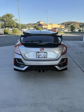 Silver 2020 Honda Civic Sport