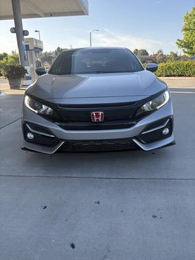 Silver 2020 Honda Civic Sport