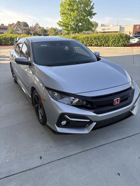 Silver 2020 Honda Civic Sport