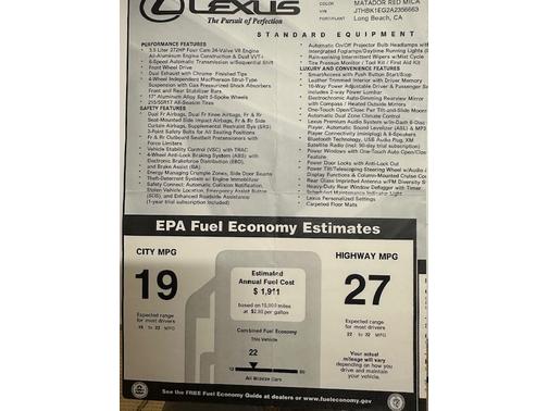 2010 Lexus ES 350 Base