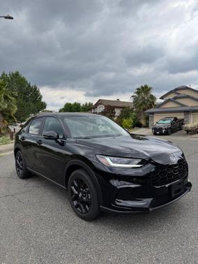 Black 2025 Honda HR-V Sport 2WD