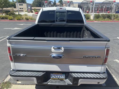 White 2014 Ford F-150 Platinum