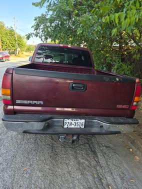 Purple 2002 GMC Sierra 1500 SLE Extended Cab