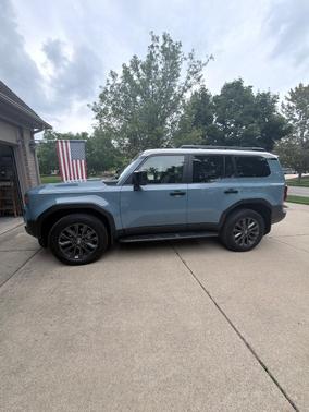 Blue 2025 Toyota Land Cruiser Base