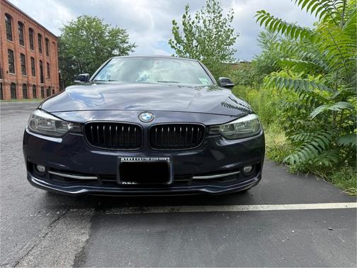Blue 2016 BMW 328 i xDrive