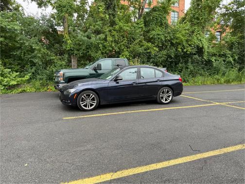 Blue 2016 BMW 328 i xDrive