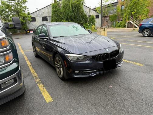 Blue 2016 BMW 328 i xDrive