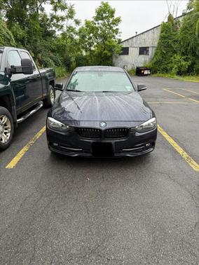 Blue 2016 BMW 328 i xDrive