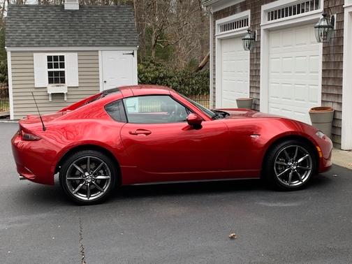 Red 2017 Mazda MX-5 Miata RF Grand Touring