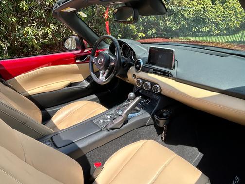 Red 2017 Mazda MX-5 Miata RF Grand Touring