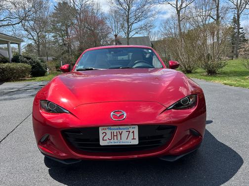 Red 2017 Mazda MX-5 Miata RF Grand Touring