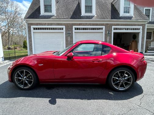 Red 2017 Mazda MX-5 Miata RF Grand Touring