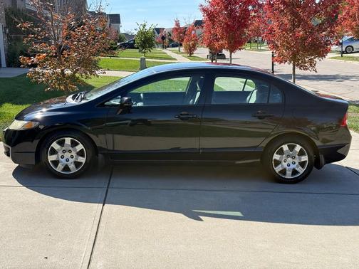 Black 2010 Honda Civic LX