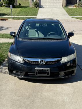 Black 2010 Honda Civic LX