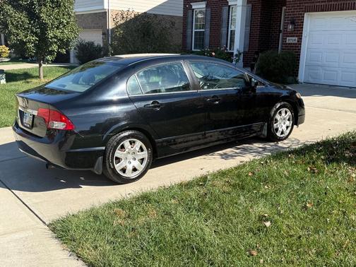 Black 2010 Honda Civic LX