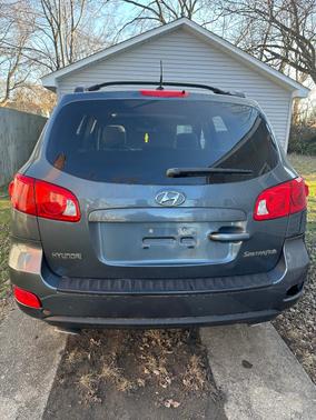 Blue 2008 Hyundai SANTA FE SE
