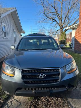 Blue 2008 Hyundai SANTA FE SE