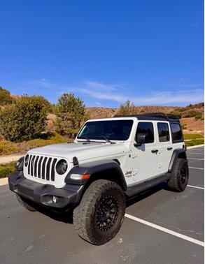 White 2020 Jeep Wrangler Unlimited Sport