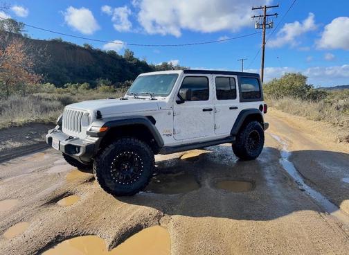 White 2020 Jeep Wrangler Unlimited Sport