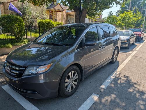 Gray 2016 Honda Odyssey EX-L