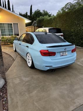 Blue 2017 BMW 330 i