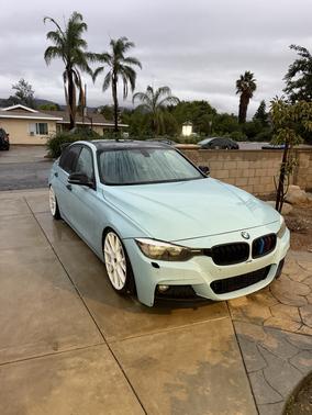 Blue 2017 BMW 330 i