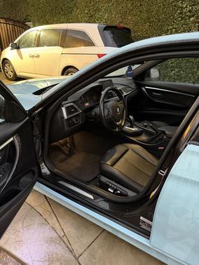 Blue 2017 BMW 330 i