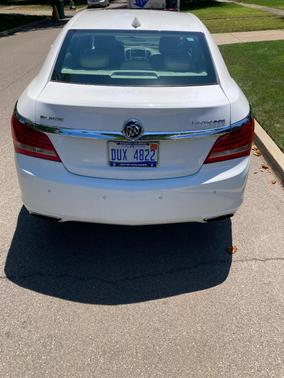 White 2016 Buick LaCrosse Leather