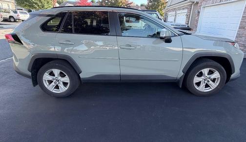 Green 2019 Toyota RAV4 XLE