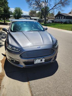 Gray 2013 Ford Fusion Hybrid Titanium