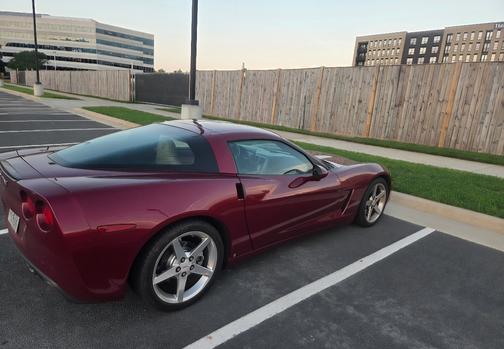 Red 2006 Chevrolet Corvette Base