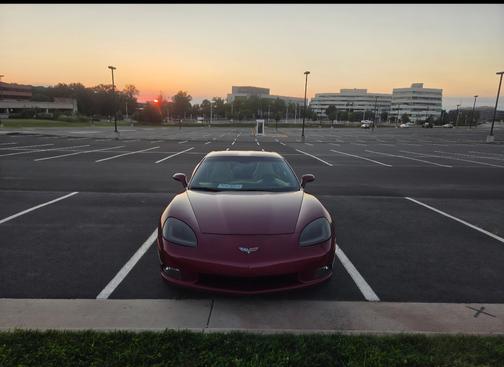 Red 2006 Chevrolet Corvette Base