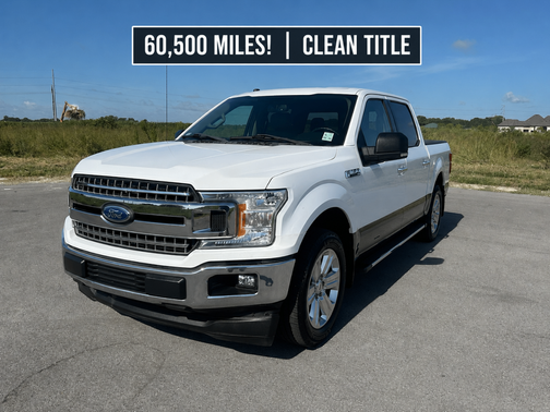 White 2018 Ford F-150 XLT