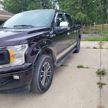 Red 2020 Ford F-150 XLT