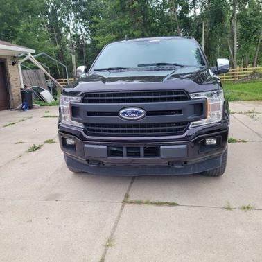 Red 2020 Ford F-150 XLT