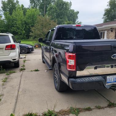 Red 2020 Ford F-150 XLT