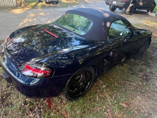 Blue 2000 Porsche Boxster Boxster S
