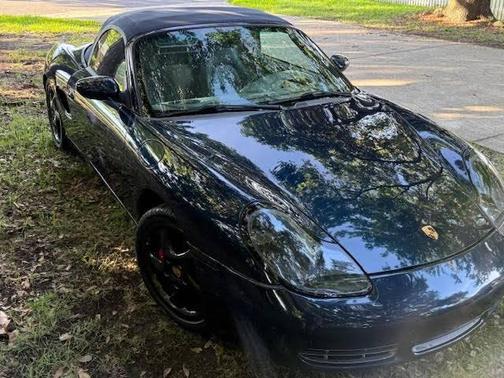 Blue 2000 Porsche Boxster Boxster S