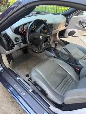 Blue 2000 Porsche Boxster Boxster S