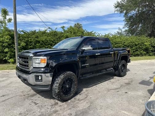 Black 2015 GMC Sierra 1500 SLE