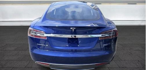 Blue 2016 Tesla Model S 70D