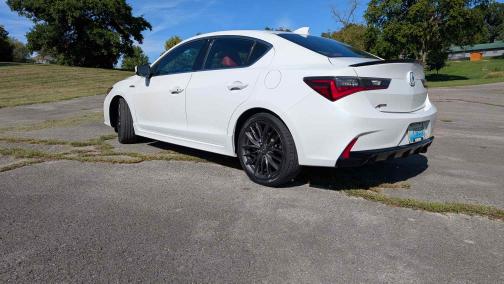 White 2019 Acura ILX Technology & A-Spec