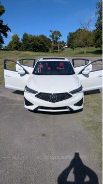 White 2019 Acura ILX Technology & A-Spec