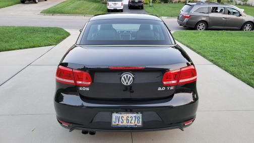 Black 2012 Volkswagen Eos Komfort