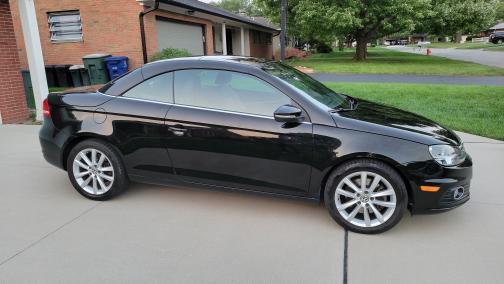 Black 2012 Volkswagen Eos Komfort