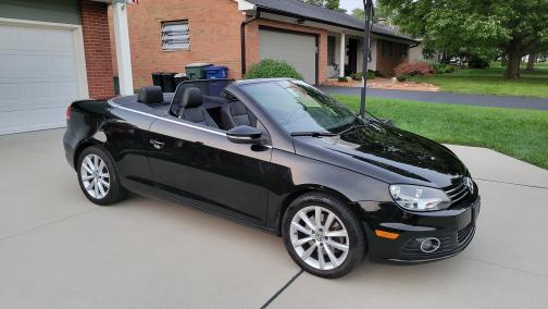 Black 2012 Volkswagen Eos Komfort