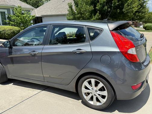 Gray 2013 Hyundai Accent SE